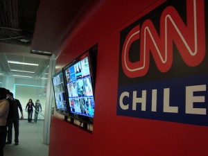 Pasillo Oficina CNN Chile